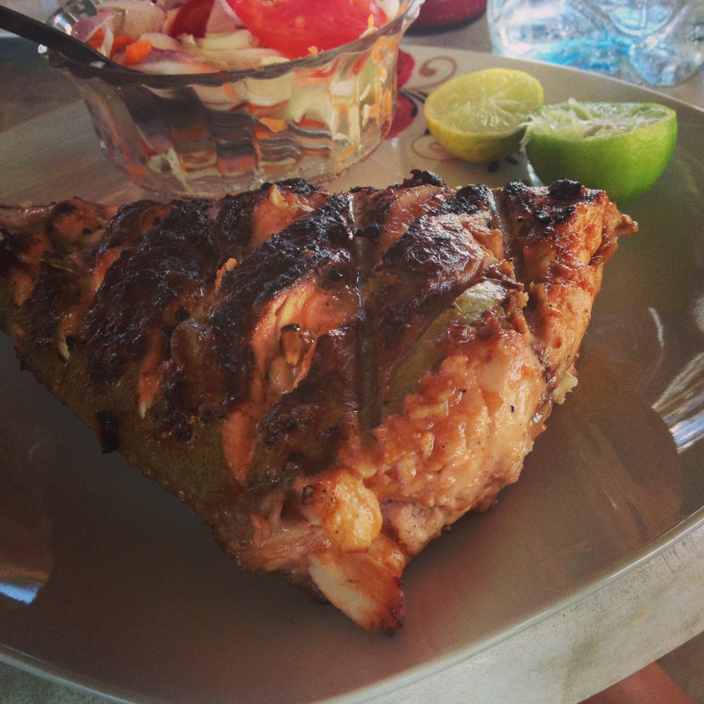 Peixe grelhado - grilled fish