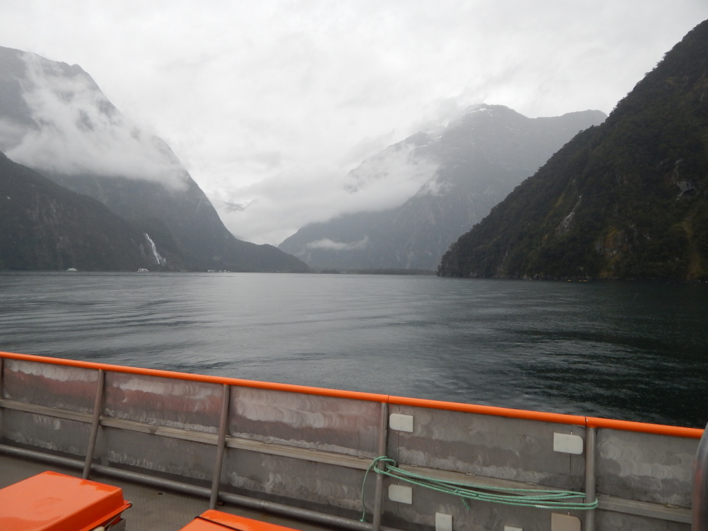 View from boat, Milford Sound