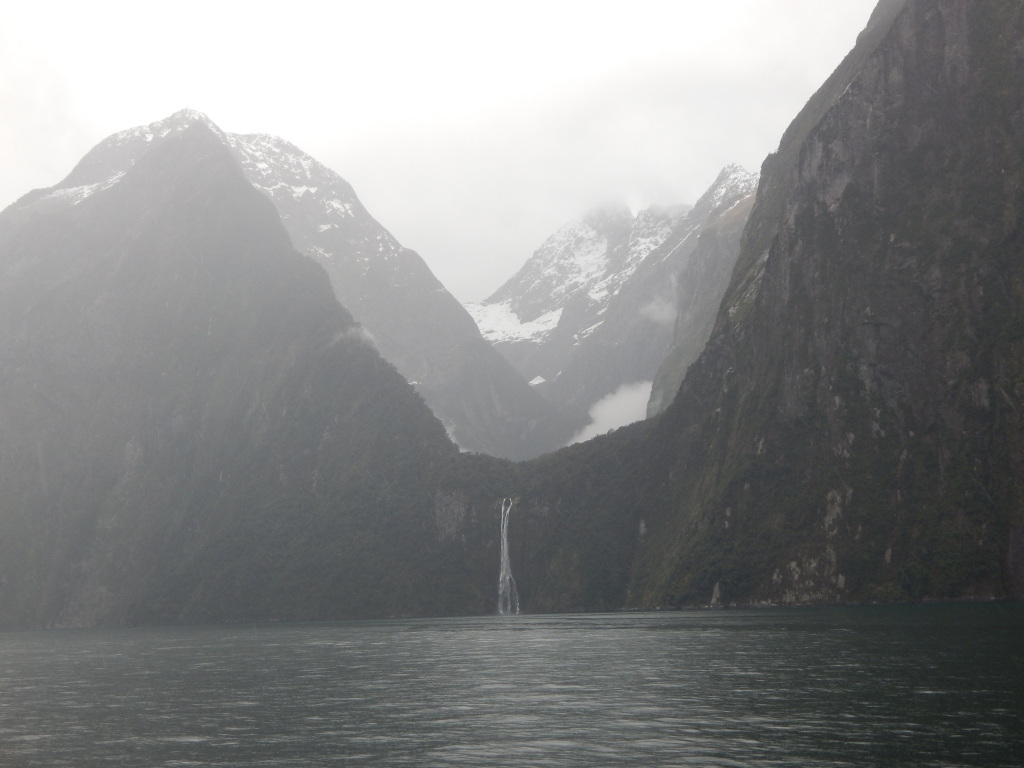 Waterfalls, Milford Sound