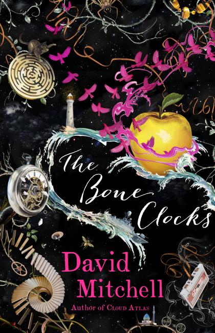77.David Mitchell-The Bone Clocks jacket